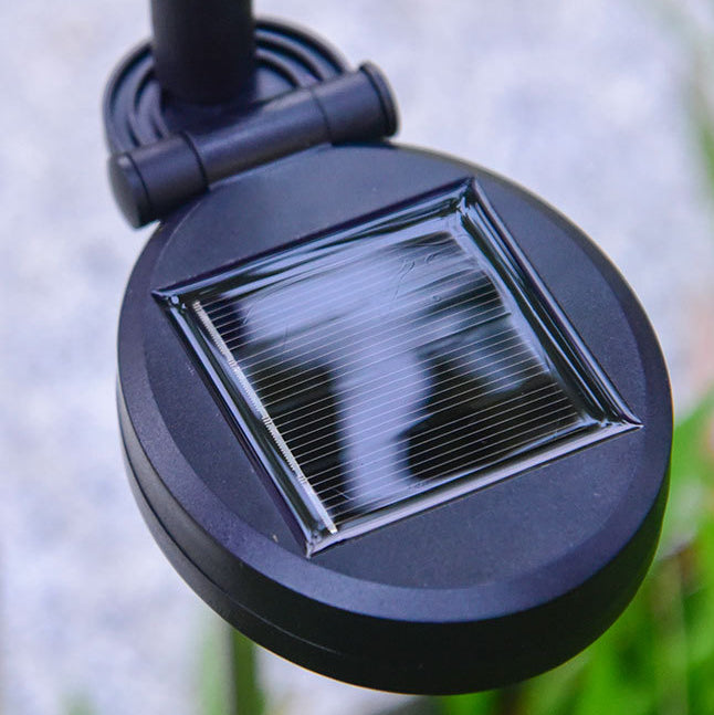 Modern Art Deco Waterproof Solar Plastic Stainless Steel ABS Simulated Flower LED Landscape Light For Garden Cuvalon