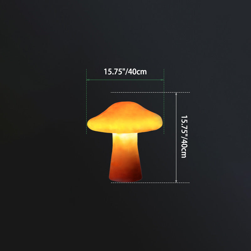 Modern Art Deco Waterproof Solar Resin Mushroom LED Landscape Lighting Outdoor Light For Garden Cuvalon