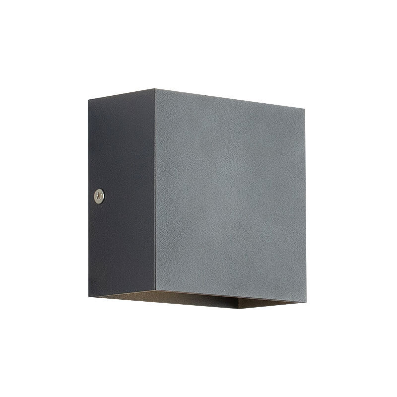 Modern Minimalist Square Aluminum LED Wall Sconce Lamp Cuvalon