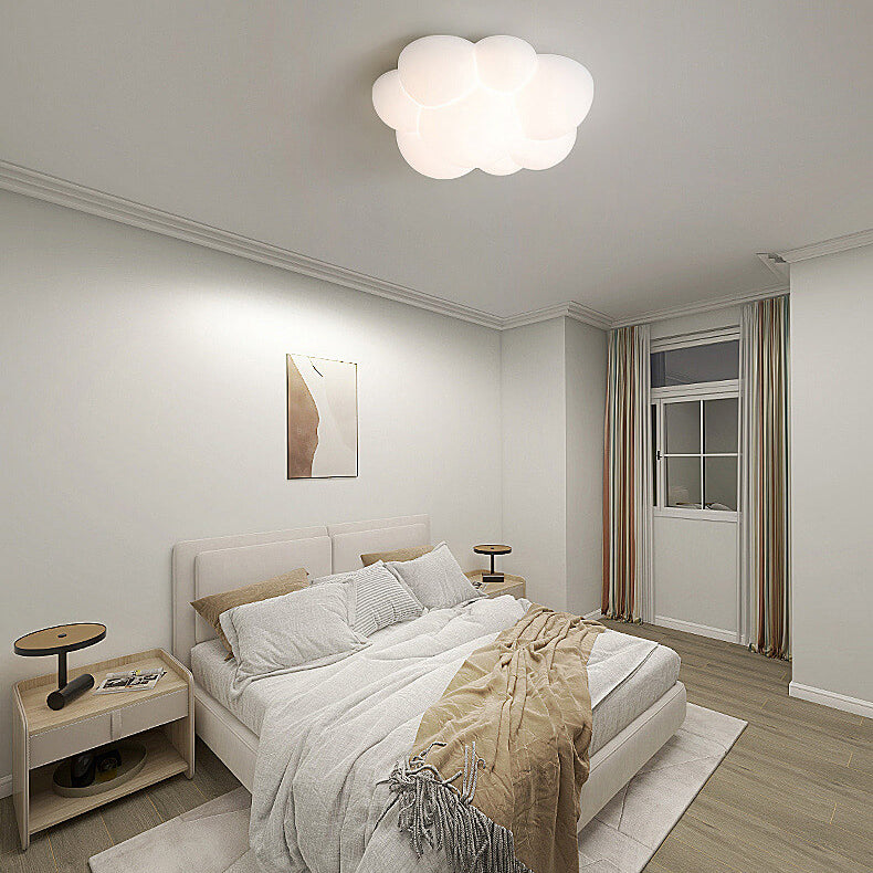 Modern Minimalist Cat Claw Cloud Kids LED Flush Mount Ceiling Light Cuvalon