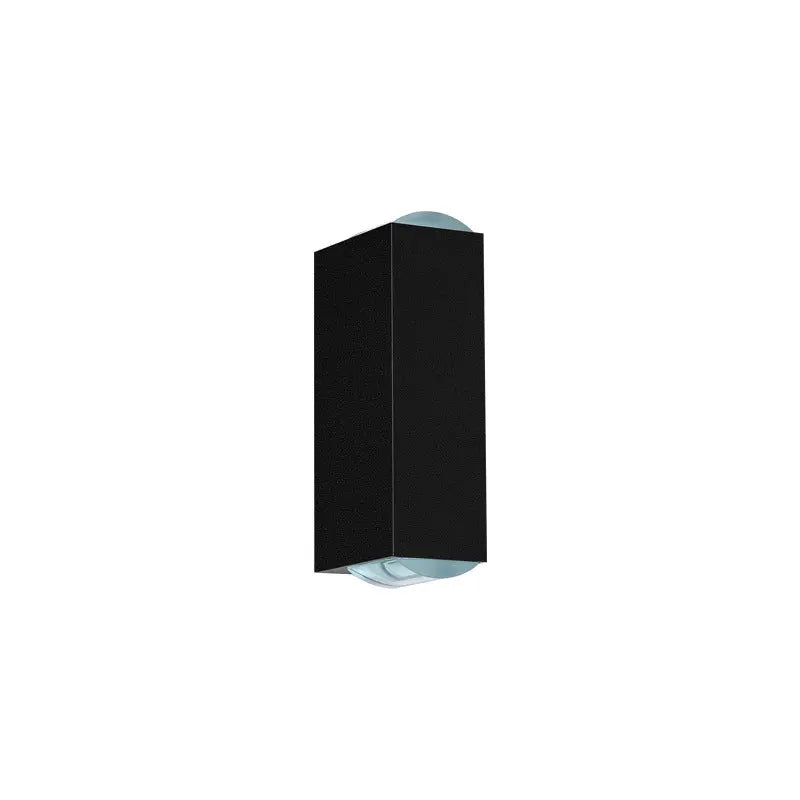 Modern Aluminum Lens Outdoor Patio Double-headed LED Wall Sconce Lamp Cuvalon