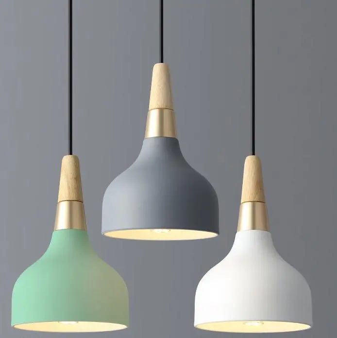 Creative Modern Macaron Disc Art 1-Light Pendant Light Cuvalon