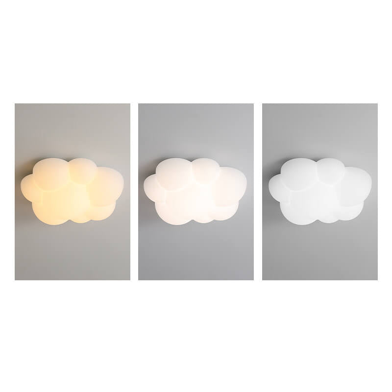 Modern Minimalist Cat Claw Cloud Kids LED Flush Mount Ceiling Light Cuvalon