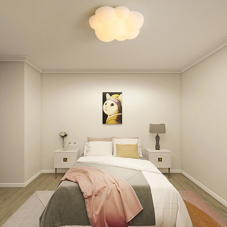 Modern Minimalist Cat Claw Cloud Kids LED Flush Mount Ceiling Light Cuvalon
