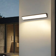 Modern Outdoor Long Bar Aluminum Acrylic Waterproof LED Wall Sconce Lamp Cuvalon