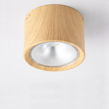 Nordic Cylinder Spotlight LED Flush Mount Ceiling Light Cuvalon