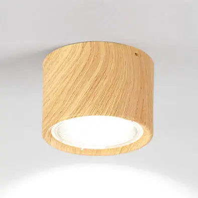 Nordic Cylinder Spotlight LED Flush Mount Ceiling Light Cuvalon