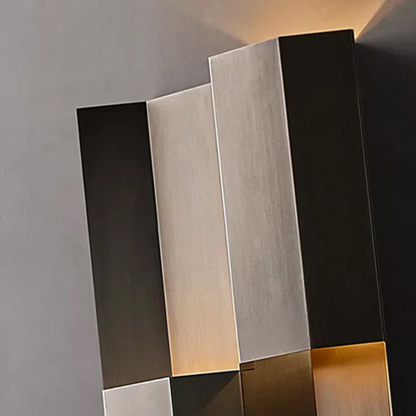 Contemporary Retro Waterproof Stainless Steel Rectangular LED Wall Sconce Lamp For Outdoor Patio Cuvalon