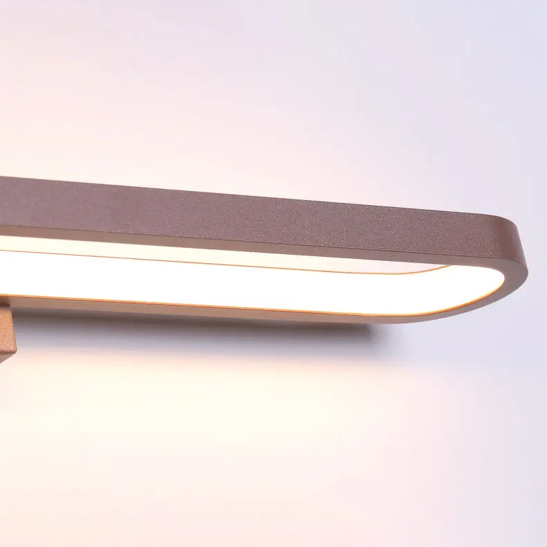 European Minimalist Circular Aluminum Vanity Light LED Mirror Front Wall Sconce Lamp Cuvalon