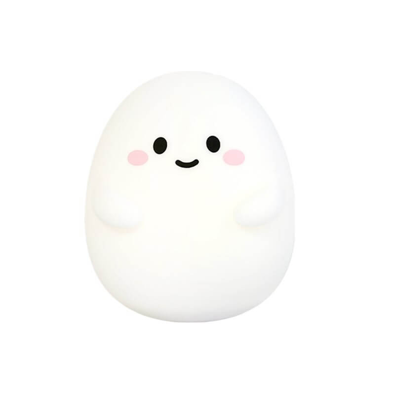 Creative Cartoon Egg Silicone USB LED Kids Night Light Table Lamp Cuvalon