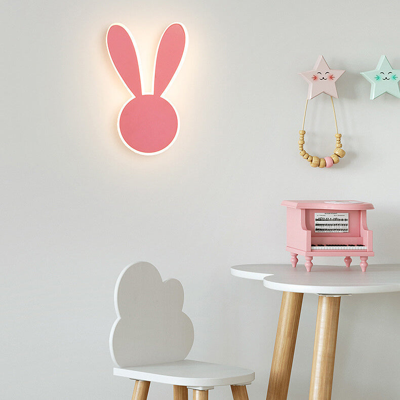 Cartoon Creative Mouse Rabbit LED Wall Sconce Lamp Cuvalon