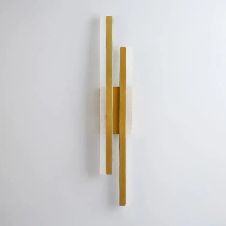 Modern Minimalist Lines Iron Acrylic LED Wall Sconce Lamp Cuvalon