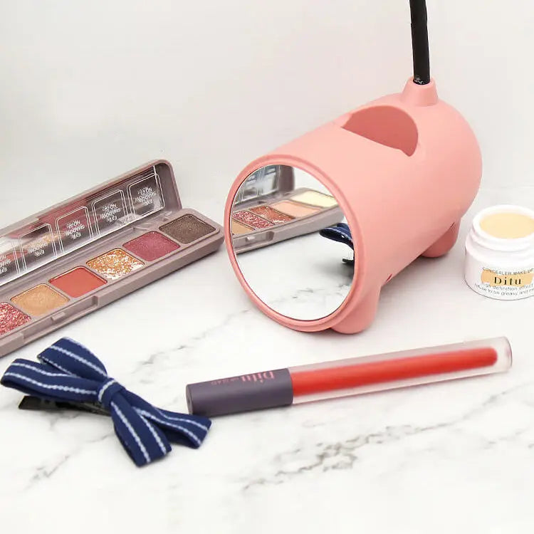 Cartoon Creative Rabbit LED Touch USB Pen Holder Desk Lamp Cuvalon
