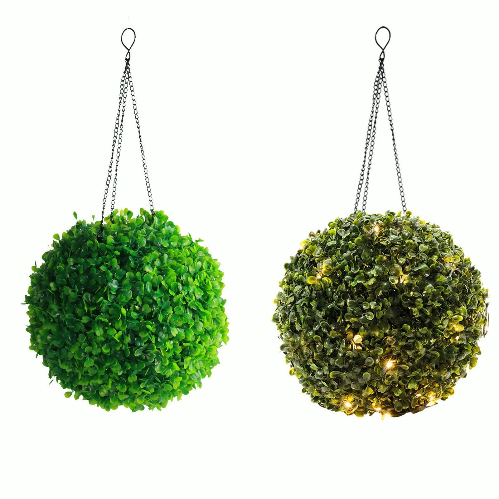 Contemporary Creative Waterproof Solar Grass Ball Plastic LED Outdoor Light For Garden Cuvalon