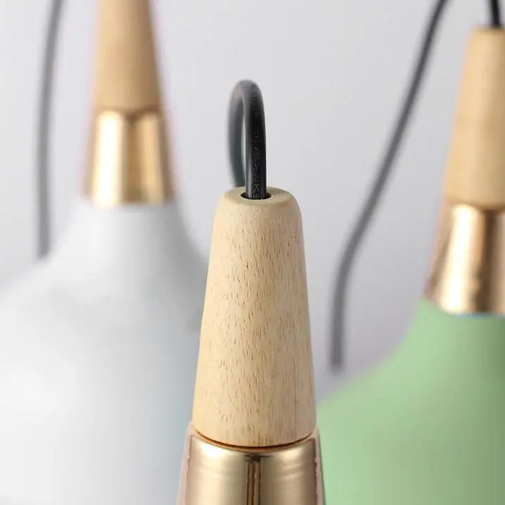 Creative Modern Macaron Disc Art 1-Light Pendant Light Cuvalon