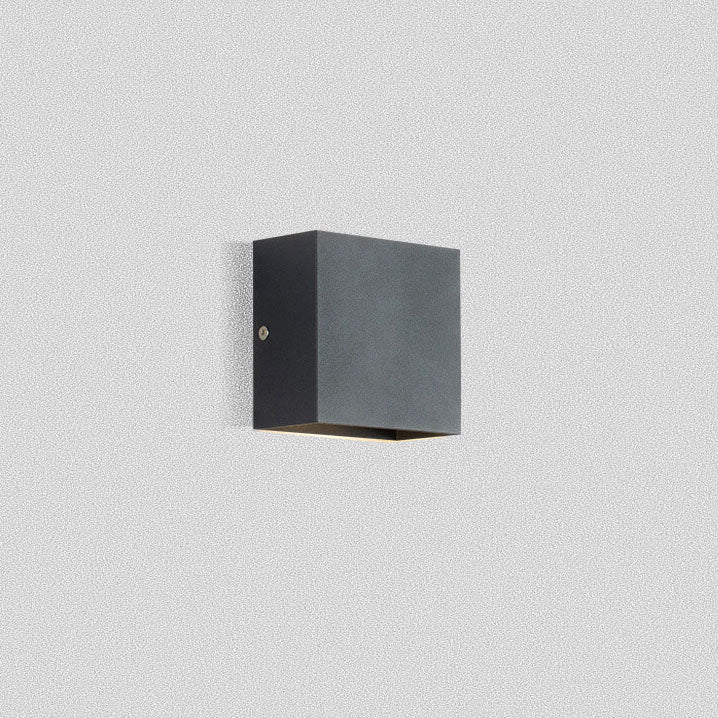 Modern Minimalist Square Aluminum LED Wall Sconce Lamp Cuvalon