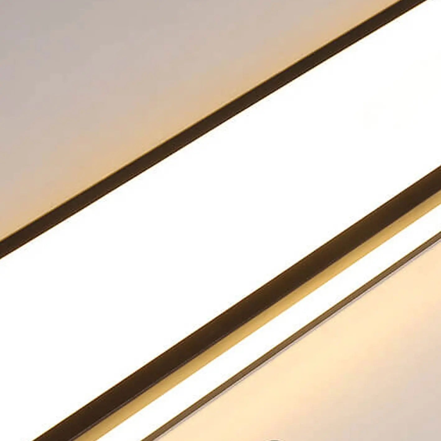 Nordic Minimalist Long LED Flush Mount Ceiling Light Cuvalon