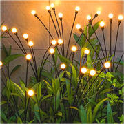 Modern Decorative Solar Firefly Waterproof ABS LED Lawn Insert Ground Outdoor Landscape Lighting Cuvalon