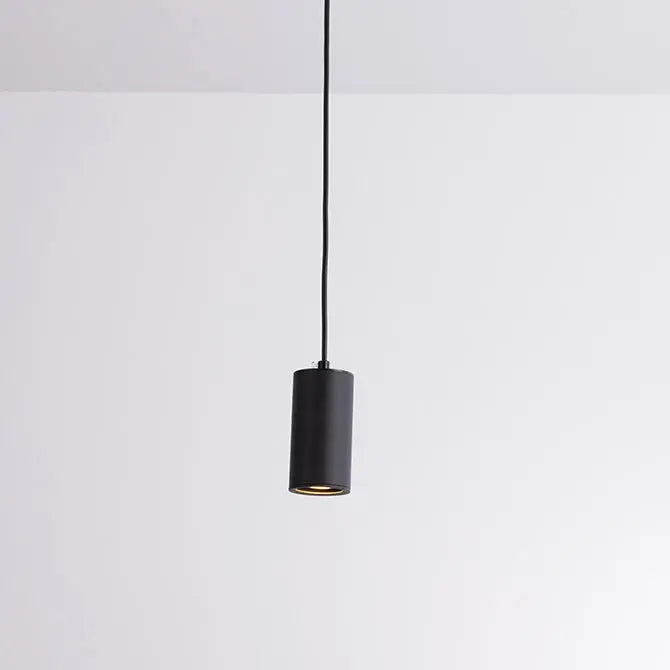 Nordic Minimalist Column Iron Mini 1-Light Pendant Light Cuvalon