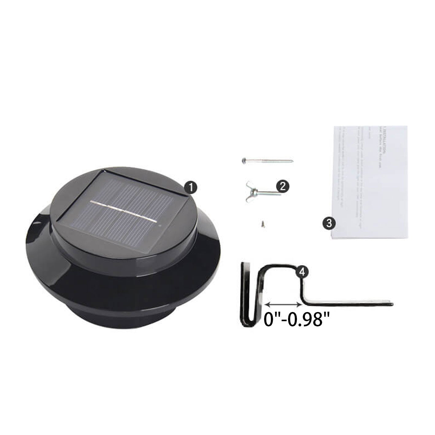 Solar Cylinder LED Outdoor Waterproof Fence Wall Sconce Lamp Cuvalon