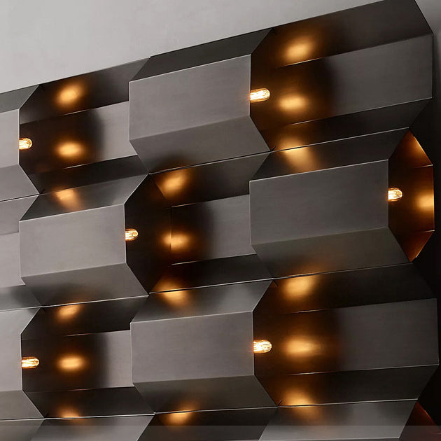 Contemporary Retro Waterproof Stainless Steel Rectangular LED Wall Sconce Lamp For Outdoor Patio Cuvalon