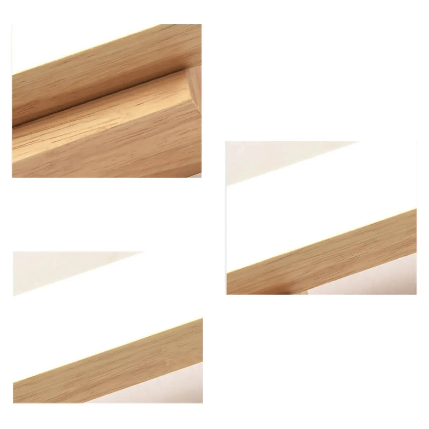 Nordic Minimalist Wooden Long Strip Vanity Light LED Wall Sconce Lamp Cuvalon