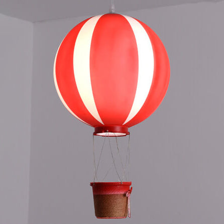 Scandinavian Modern Creative Hot Air Balloon Iron Acrylic 1-Light Pendant Light Cuvalon