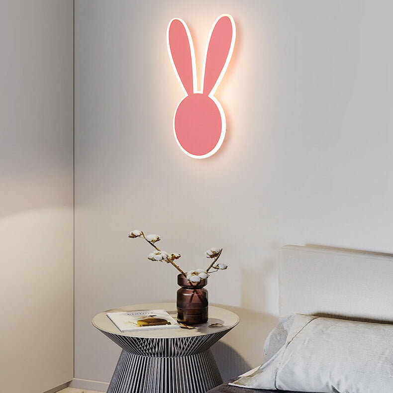 Cartoon Creative Mouse Rabbit LED Wall Sconce Lamp Cuvalon