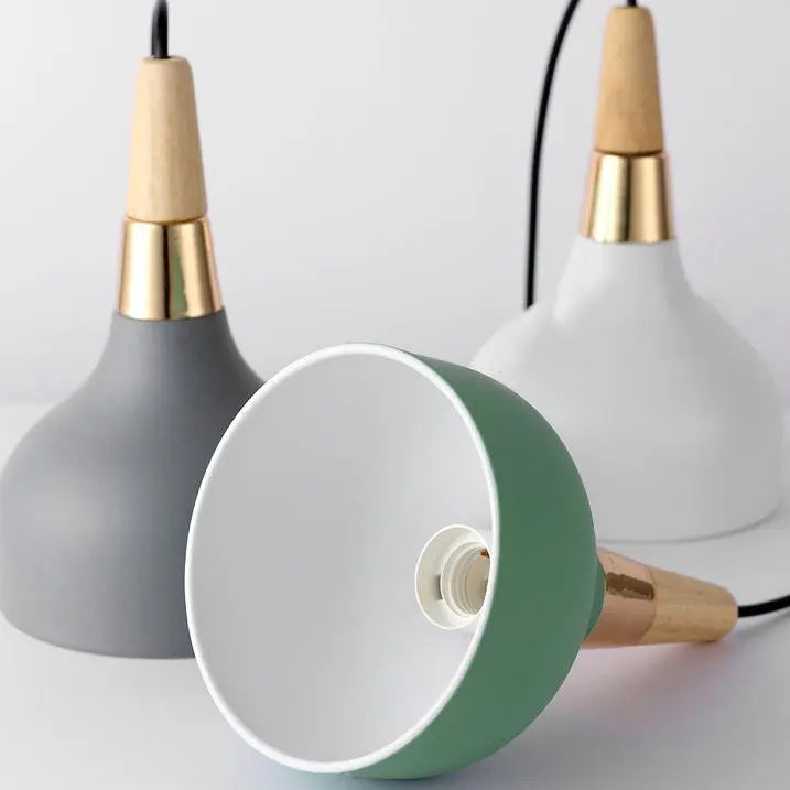 Creative Modern Macaron Disc Art 1-Light Pendant Light Cuvalon
