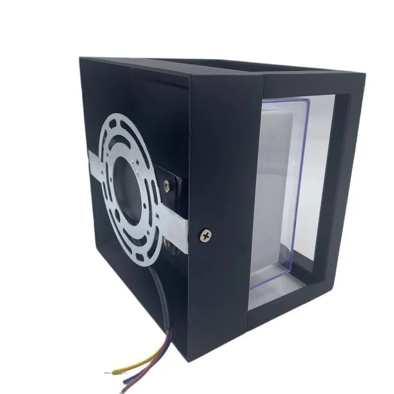 Modern Minimalist Waterproof Square Aluminum Acrylic LED Outdoor Wall Sconce Lamp For Garden Cuvalon