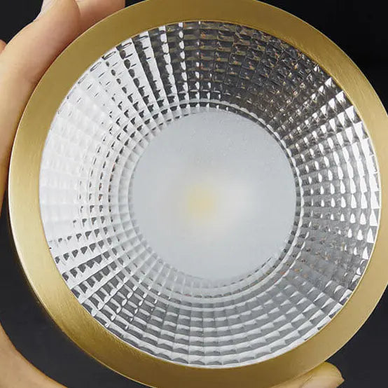 Nordic Light Luxury All Copper Ultra-thin LED Flush Mount Light Cuvalon