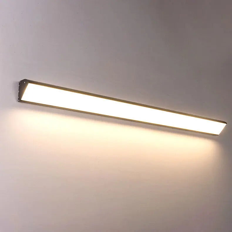 Modern Minimalist Aluminum Acrylic Waterproof Long Outdoor Indoor LED Wall Sconce Lamp Cuvalon