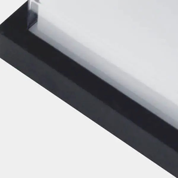 Modern Outdoor Square Aluminum Acrylic Induction LED Flush Mount Ceiling Light Cuvalon