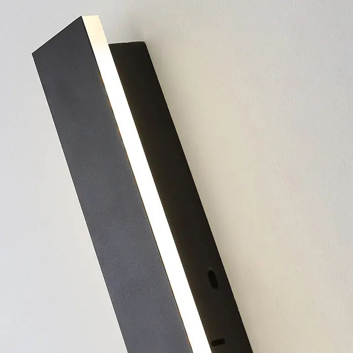 Retro Outdoor Rectangular Strip Waterproof LED Wall Sconce Lamp Cuvalon