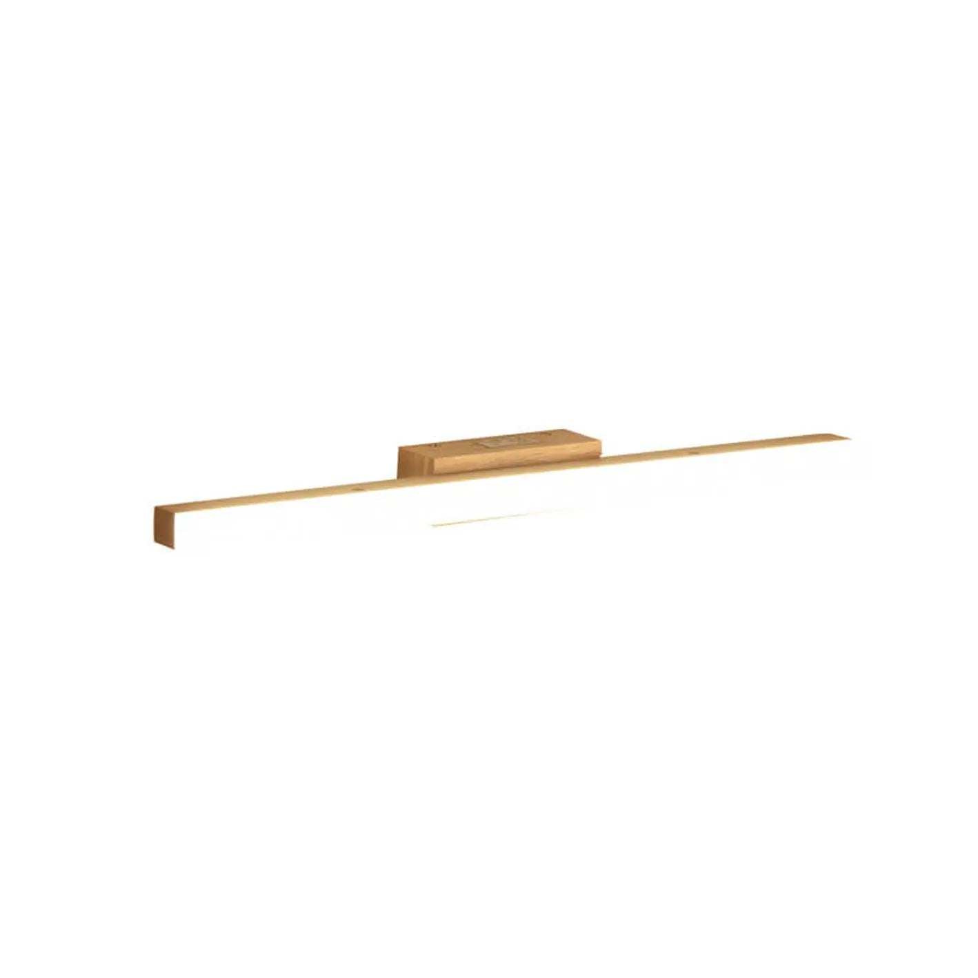 Nordic Minimalist Wooden Long Strip Vanity Light LED Wall Sconce Lamp Cuvalon