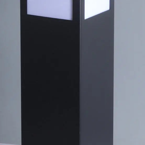 Modern Solar Lawn Square Column Outdoor Waterproof Path Lamp Cuvalon