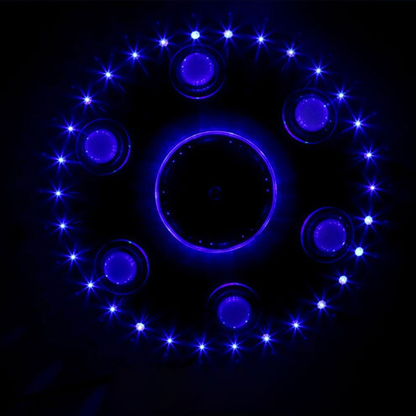 Creative Cartoon UFO Flying Saucer LED Kids Chandelier Cuvalon