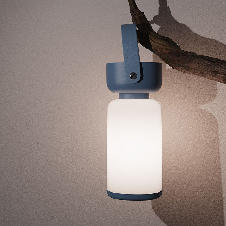 Modern Simplicity Waterproof Portable Plastic ABS Cylinder LED Table Lamp Outdoor Light For Outdoor Patio Cuvalon