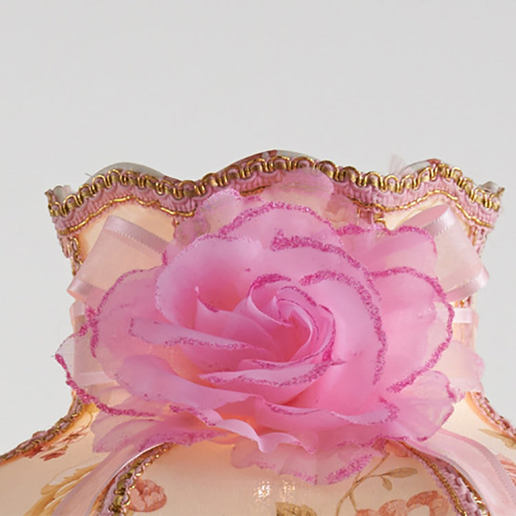 Traditional European Vase Palace Resin Fabric 1-Light Table Lamp For Bedroom Cuvalon