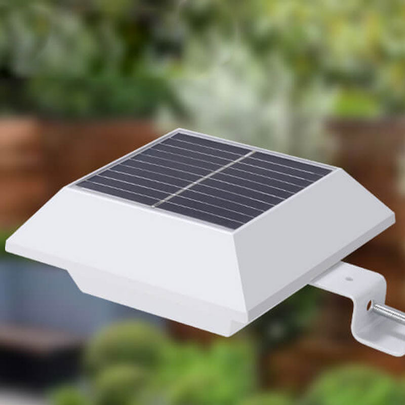 Solar UFO Shape Design Fence Light LED Outdoor Wall Sconce Lamp Cuvalon