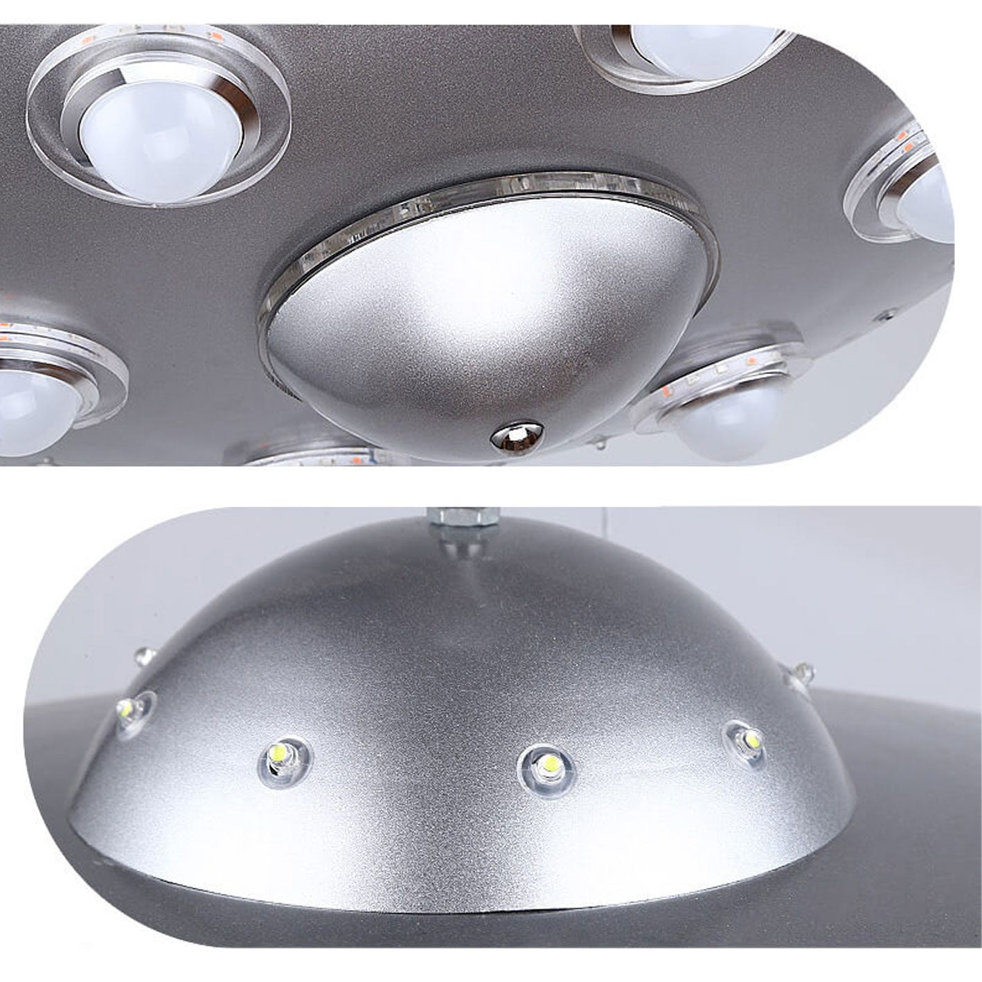 Creative Cartoon UFO Flying Saucer LED Kids Chandelier Cuvalon