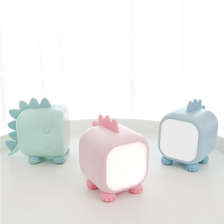 Creative Silicone Dinosaur Square USB LED Night Light Table Lamp Cuvalon