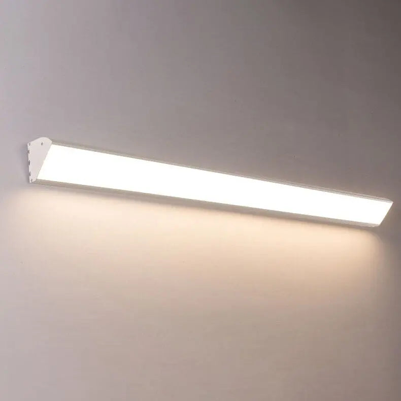Modern Minimalist Aluminum Acrylic Waterproof Long Outdoor Indoor LED Wall Sconce Lamp Cuvalon