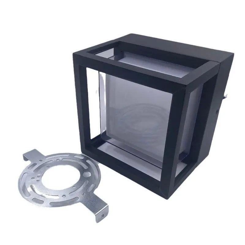 Modern Minimalist Waterproof Square Aluminum Acrylic LED Outdoor Wall Sconce Lamp For Garden Cuvalon