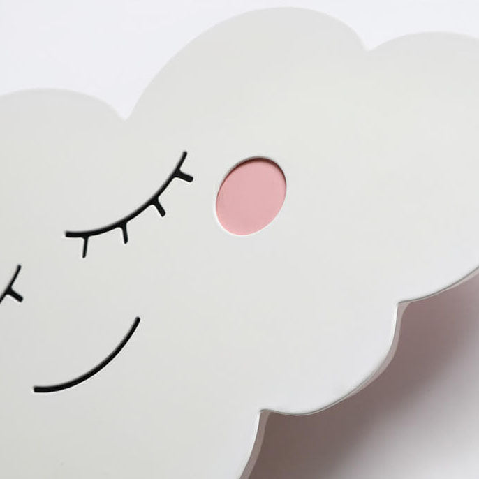 Nordic Creative Clouds Iron Emoji LED Kids Wall Sconce Lamp Cuvalon