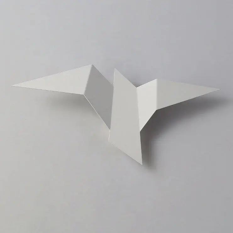 Modern Creative Flying Bird Metal 1-Light LED Wall Sconce Lamps Cuvalon