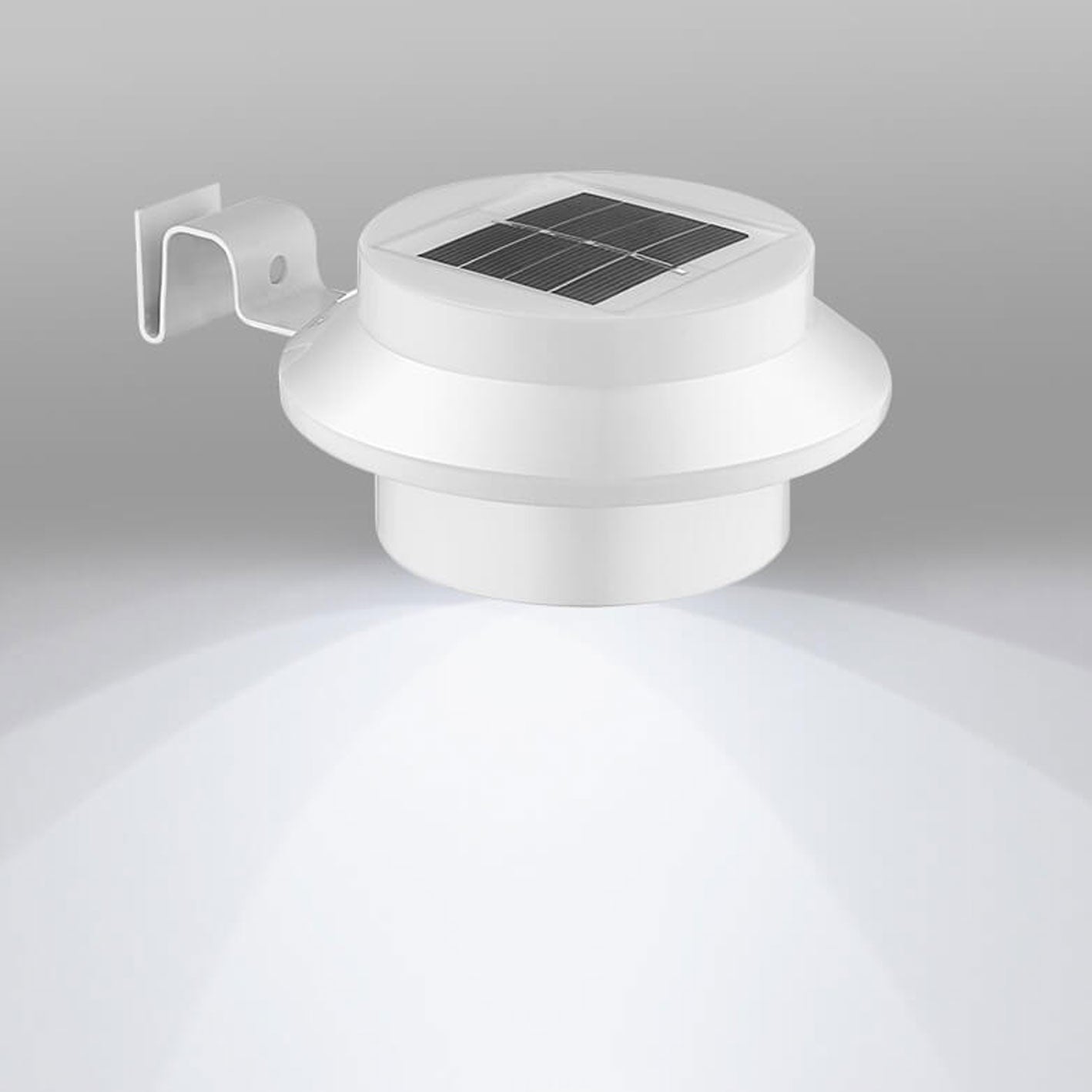 Solar Cylinder LED Outdoor Waterproof Fence Wall Sconce Lamp Cuvalon
