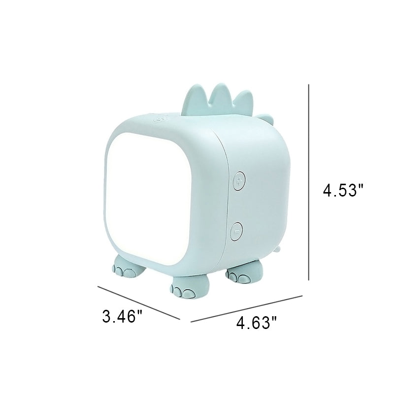 Creative Silicone Dinosaur Square USB LED Night Light Table Lamp Cuvalon