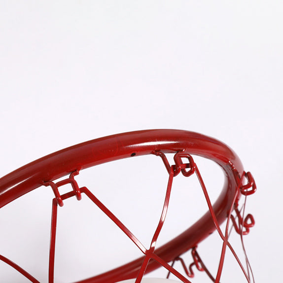 Modern Art Deco Kids Iron Glass Basketball Hoop 1-Light Wall Sconce Lamp For Bedroom Cuvalon