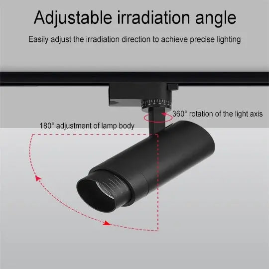 Modern Minimalist Adjustable Dimmable Focus Dimming Spotlight Tubular Track Lighting 3/4/5 Light LED Flush Mount For Living Room Cuvalon